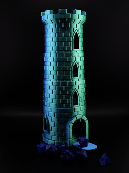 Collapsing Dice Tower