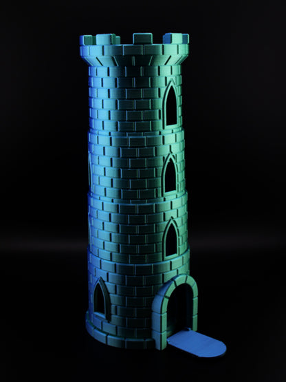 Collapsing Dice Tower