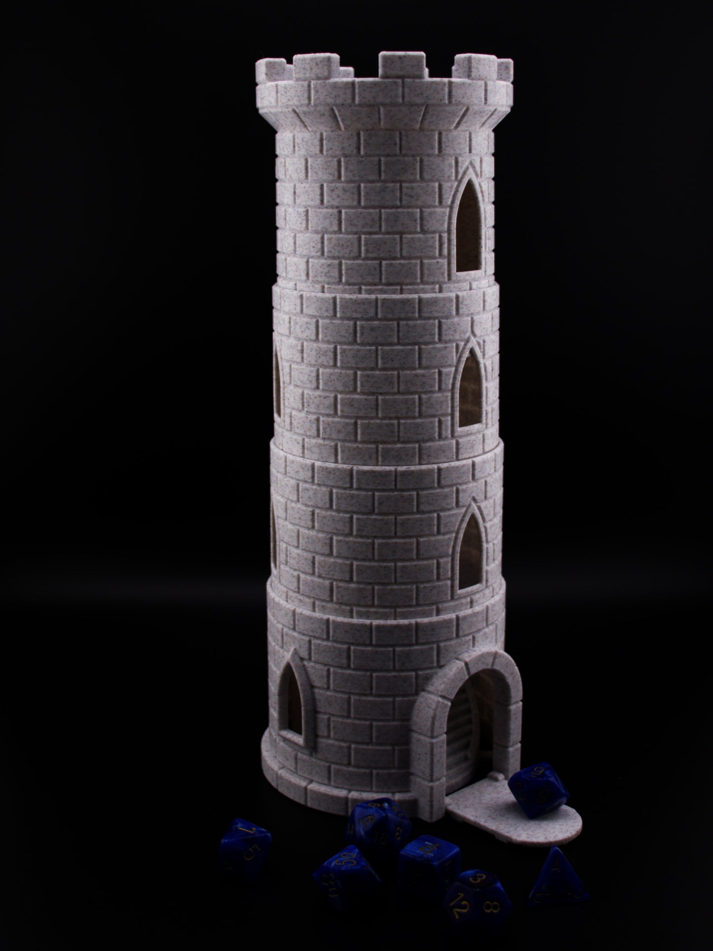 Collapsing Dice Tower